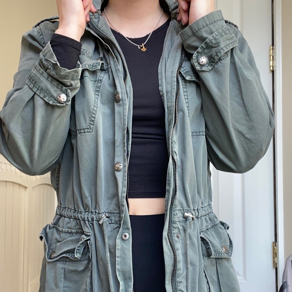 Buffalo David Bitton Green Jacket